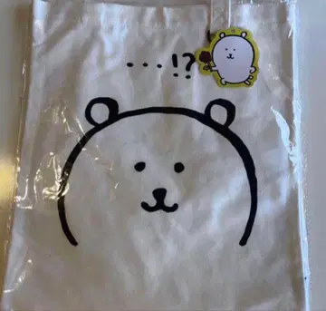 한국 한정판 농담곰 토트백 담곰이 damgome 화이트 나가노