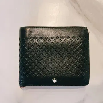 MONTBLANC 이단 접이식 지갑 블랙
