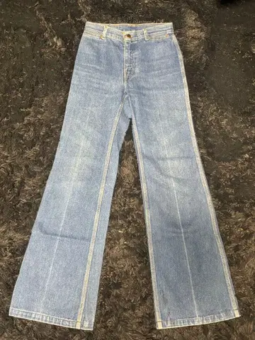 70s~80s 빈티지 BLAZE 데님 플레어 USA 구제 의류