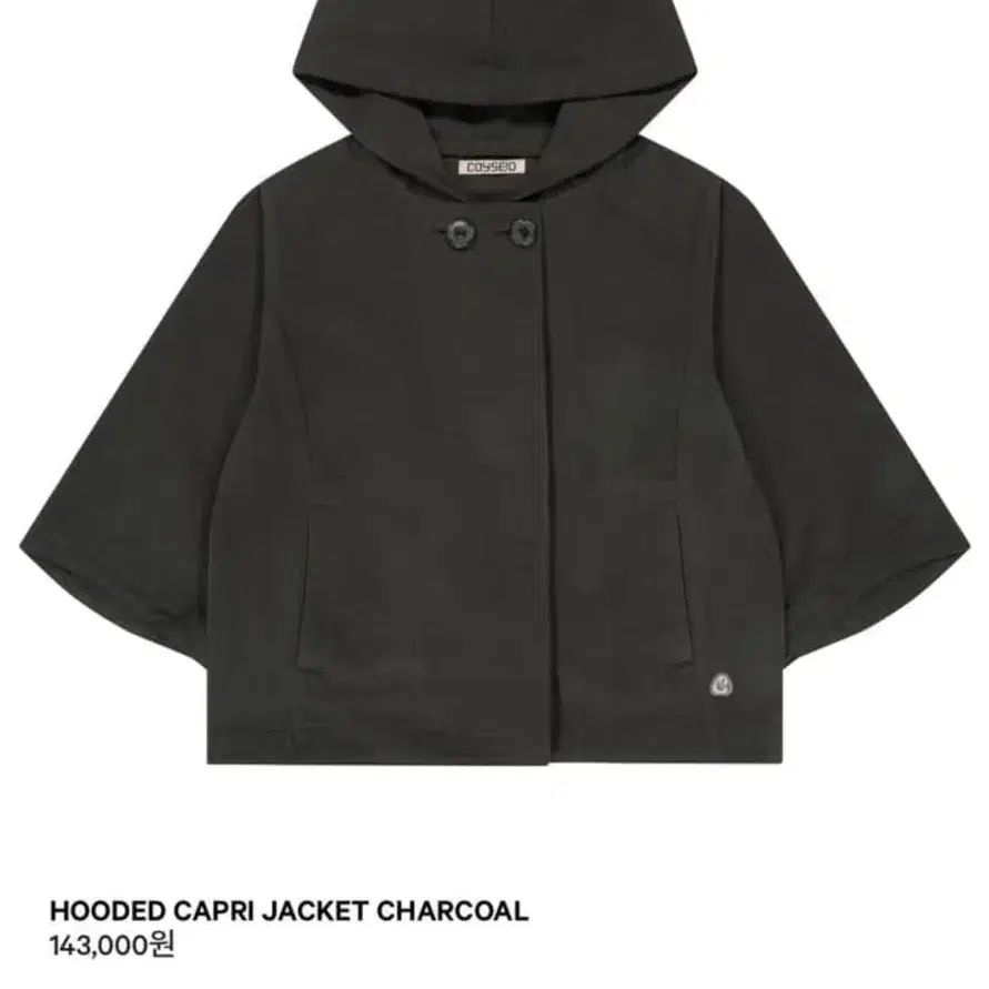 Coyseio hooded capri jacket Coyseio Capri #코이세이오 on Bunjang