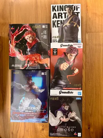 주술회전 쵸소우 스쿠나 이타도리 유우지 KENJAKU 피규어 세트