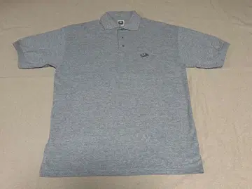 [ 미사용 새상품 ] 주니치 드래곤즈 그레이 피케 셔츠 자수 로고