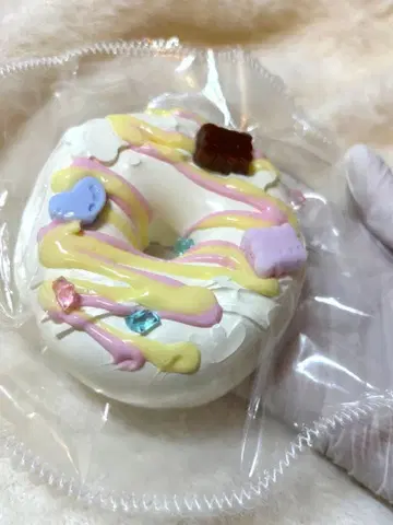 도넛 스퀴즈 파스텔 도넛 보야보쿠로 크림 진흙감 쪼물쪼물