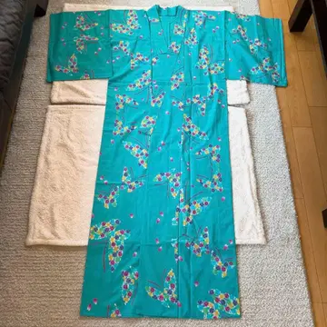 유카타 성인 청록색 단품