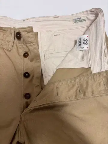 [레어] WAREHOUSE 웨어하우스 덕 디거 치노 팬츠 33