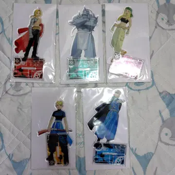 강철의 연금술사 전시회 빅 아크릴 스탠드 전종 세트 판매