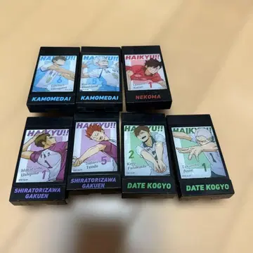 하이큐 가챠가챠 라이트업 묶음 판매