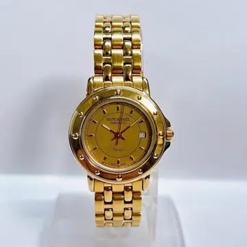 레이몬드 윌 탱고 제네바 손목시계 데이트 골드 5360