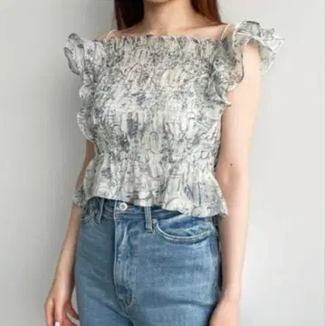 COCO DEAL 코코딜 토와르 드 주이 셔링 블라우스