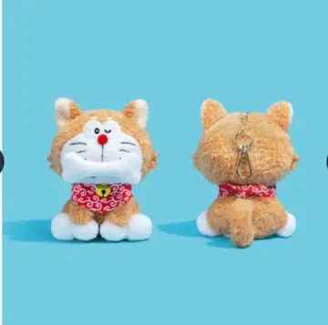 100% 도라에몽 & 프렌즈전 in 도쿄 시바견 도라에몽 키체인
