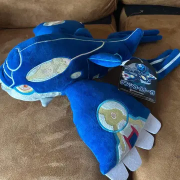 [ 2014년 완판 레어 ] 원시 가이오가 봉제 인형 포켓몬 센터