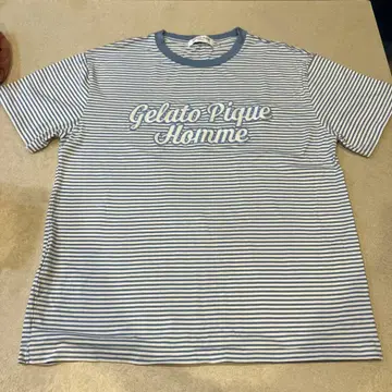 Gelato Pique Homme 스트라이프 티셔츠