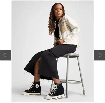 CONVERSE CHUCK 70 WEDGE HI 23.5cm CT70