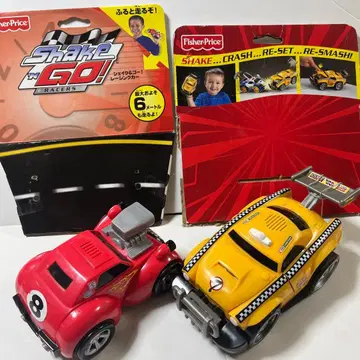 미사용 피셔프라이스 쉐이크 앤 고! 크러쉬카 레이싱카