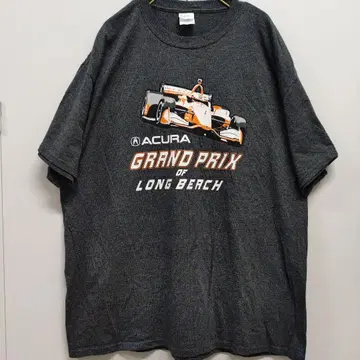 아큐라 롱 비치 서해안의 모나코 인디카 포뮬러 T셔츠