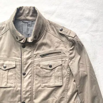 MK 미쉘클랑 필드 자켓 사파리 카멜 사이즈 51