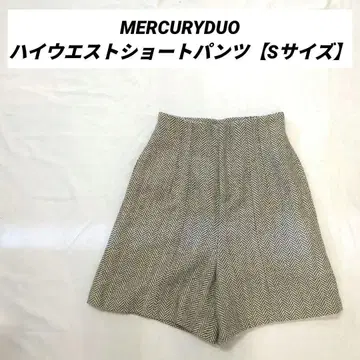 MERCURYDUO 하이웨스트 숏팬츠 [ S 사이즈 ]