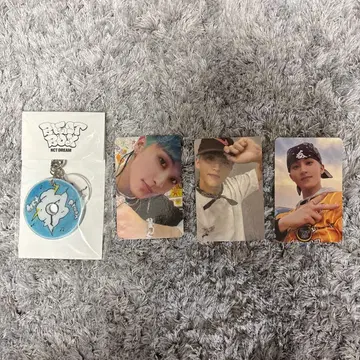 NCT DREAM Beat Box 트레이딩 카드 아크릴 키링 세트