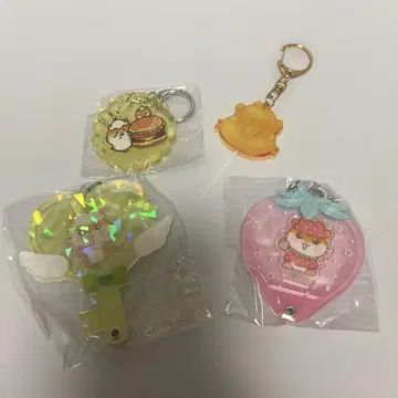 [ 새상품 ] 산리오 코로코로쿠리린 키링 4세트