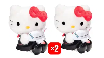 [미개봉] JAL 기내 판매 한정판 키티 x 2