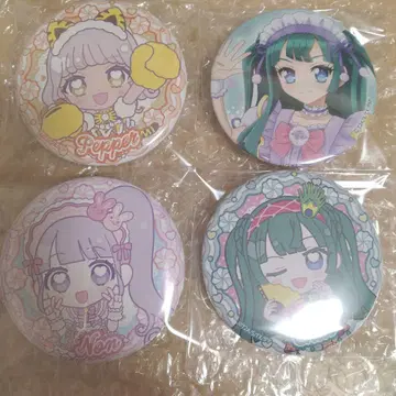 프리파라 캐릭터핑 크로싱 라이브 캔뱃지