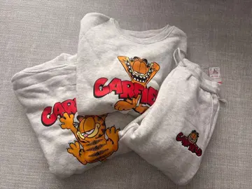 가필드 맨투맨 후드티 세트