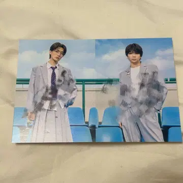 M!LK 야마나카 유타로 시오자키 다이치 사인 포함 엽서