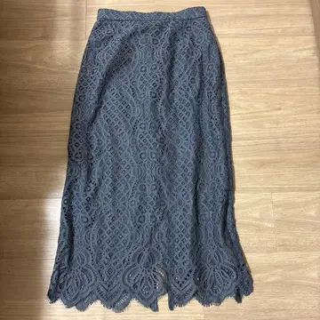 PLST 오리엔탈 레이스 내로우 스커트