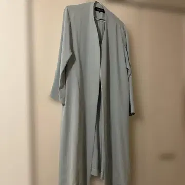 미쉘클랑 그린 스프링 코트 38