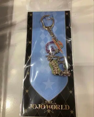 죠죠 월드 자이로 모티브 키링