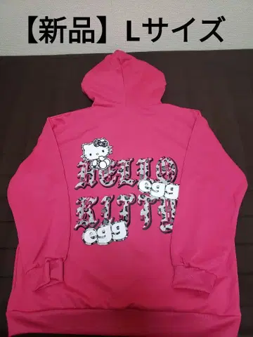 [ 새상품 ] [ 미사용 ] 산리오 키티 저지 egg L 사이즈