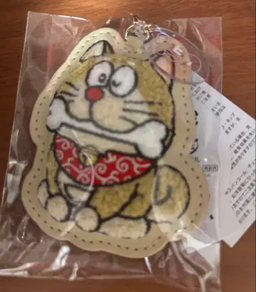 100% 도라에몽 & 프렌즈전 사가라 자수 키링 ( 시바견 )