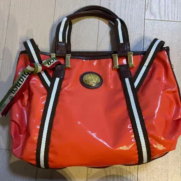 orobianco 광택 핸드백