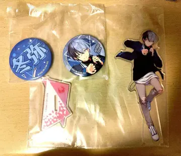 프로세카 세가 럭키 쿠지 Vol.7 아오야기 토야 아크릴 스탠드 캔 배지