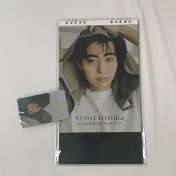 토요타 유다이 달력 2026-2027 (홀로그램 트레이딩 카드)