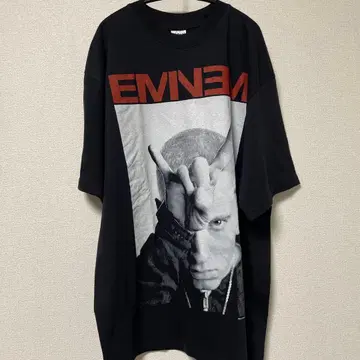 EMINEM THE MONSTER TOUR 2014 티셔츠 L 블랙