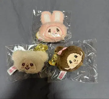 몬치치 봉제 인형 스마트폰 참 가챠 참