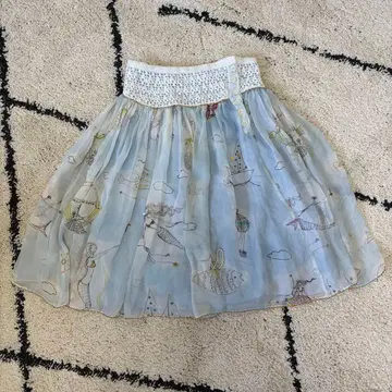 TSUMORI CHISATO (츠모리치사토) 쉬폰 스커트 머메이드