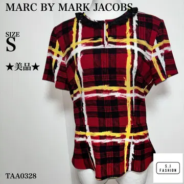 마크제이콥스 티셔츠 반팔 체크 S