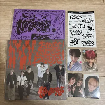 BOYNEXTDOOR no genre 앨범 태산 트레이딩 카드