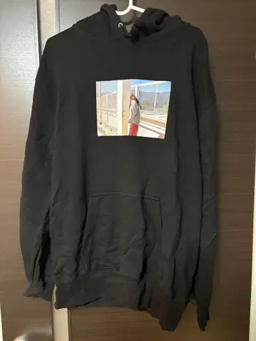아이묭 아노네 후드티 블랙 XL 사이즈