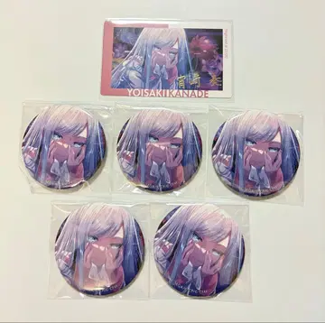 프로세카 글리터 캔뱃지 에피카 금박 요이사키 카나데 18B 8B