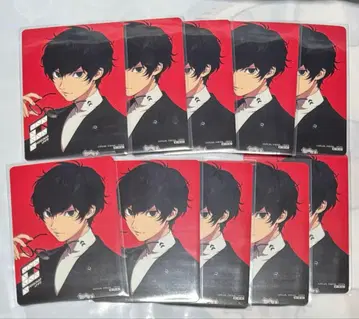 페르소나 FiFS 특전 P5 주인공 오리지널 카드 10장