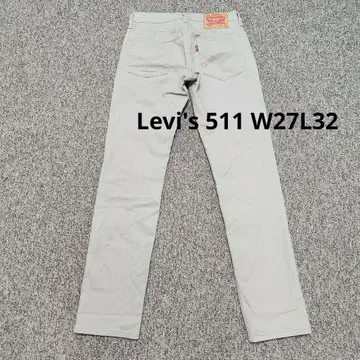 새상품급 Levi's 511 W27L32 청바지