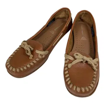 허시파피 Hush Puppies 모카신 브라운 23.5cm