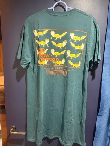 고슬로우 캐러밴 T셔츠 원피스 게코 도마뱀