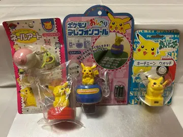 득템 미사용 초기 피카츄 포켓몬스터 4세트 TOMY 당시 물건