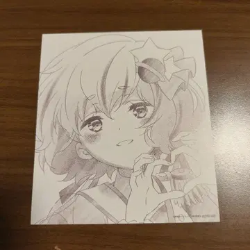 좀비랜드 사가 입장객 혜택 그려낸 미니 색지풍 카드 콘노 준코