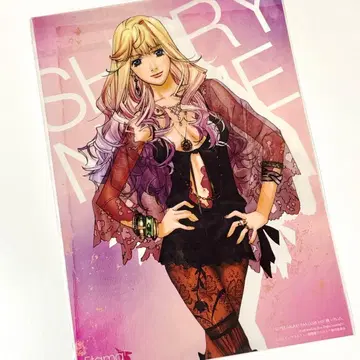 [ 익명 배송 ] 마크로스F 셰릴 놈 A4 클리어 포스터