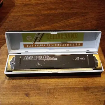 미사용품 TOMBOBAND 21음 하모니카 본체